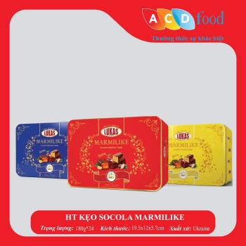 HỘP THIẾC KẸO SOCOLA MARMILIKE